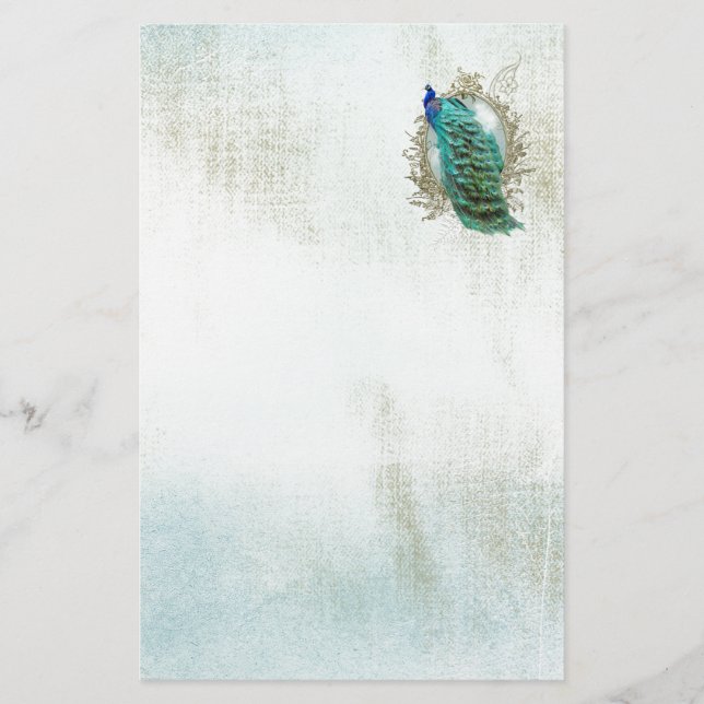 vintage shabby brevpapper (Framsida)