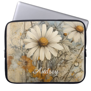 Vintage Shabby chic Laptop Fodral