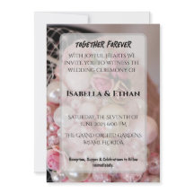 Vintage Shabby Chic Rosa Pärlor & Tygrosor