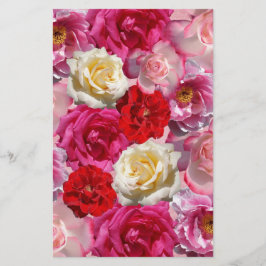 Vintage Shabby chic Vibrant Land Ro Brevpapper