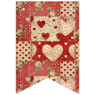 Vintage shabby chic vimplar