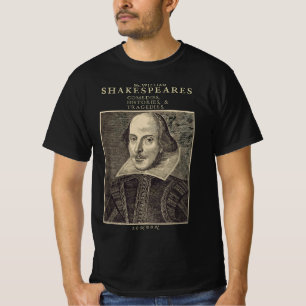 Vintage Shakespeare Literature - William Shakespea T Shirt