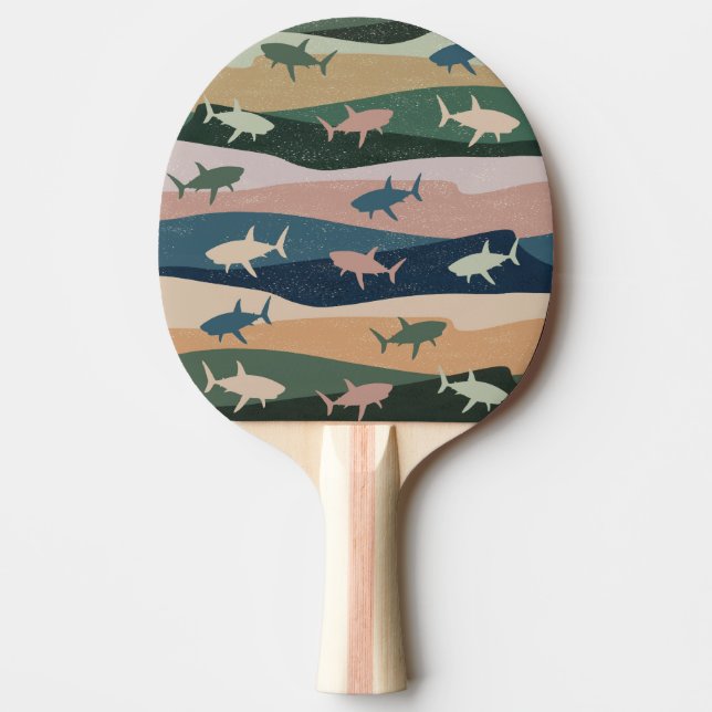 VINTAGE SHARK WAVE PINGISRACKET (Framsidan)