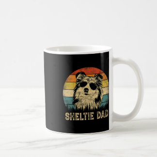 Vintage Sheltie Pappa Hundälskare Far&#; s Day Tee Kaffemugg