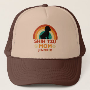 Vintage Shih Tzu Hund Mamma Sunset Personlig Keps