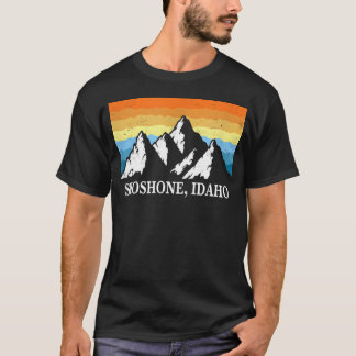 Vintage Shoshone Idaho Bergvandringssouvenir T Shirt