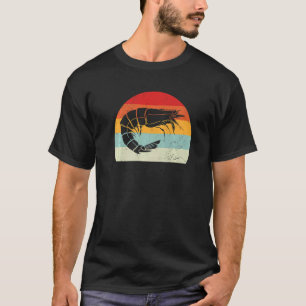 Vintage Shrimp Crayfish Fläkt Crustacean Fanatic C T Shirt