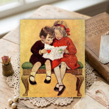 Vintage Sibling Valentine Jessie Wilcox Smith