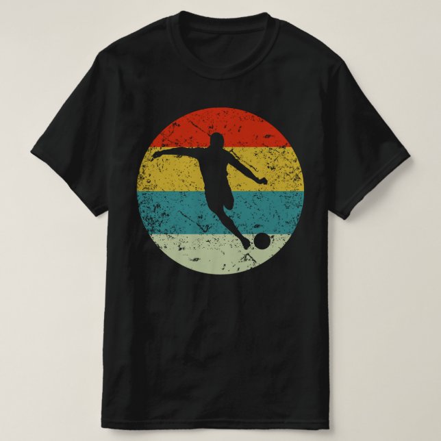vintage silhuett 70 s t shirt (Design framsida)