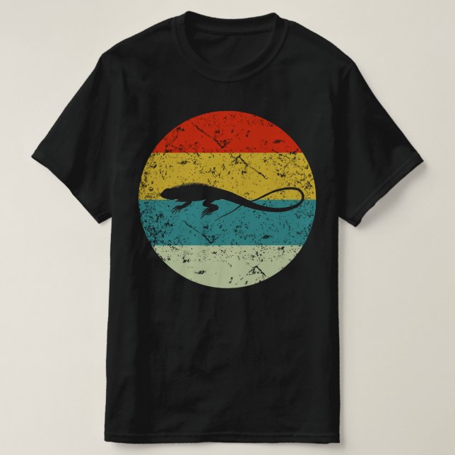 vintage silhuette 70 s t shirt (Design framsida)