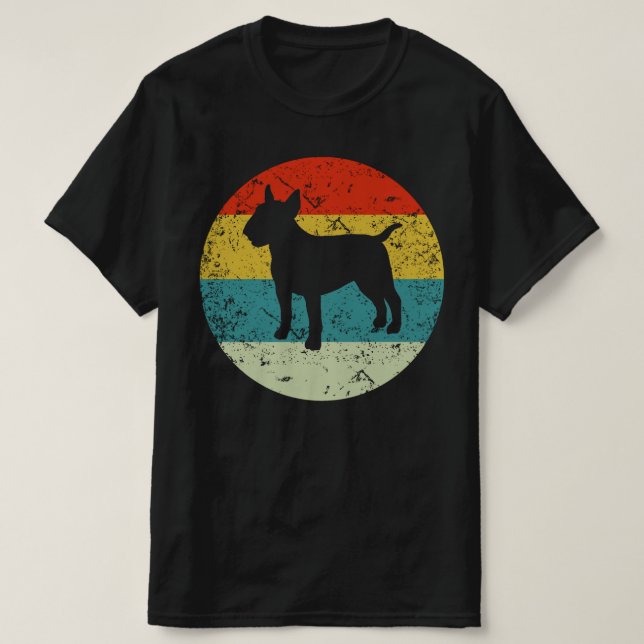 vintage silhuette 70 s t shirt (Design framsida)