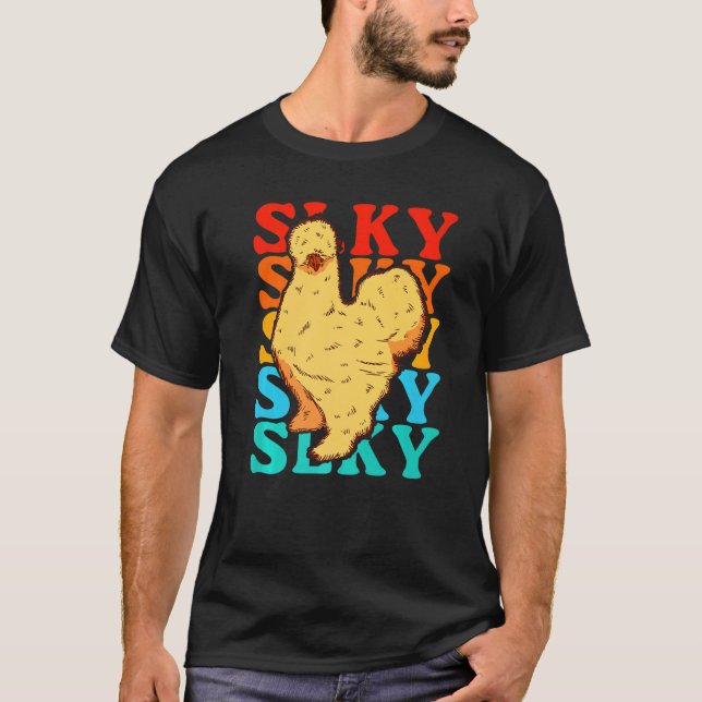 Vintage Silkeskyckling T Shirt (Framsida)