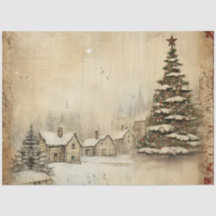 Vintage silkpapper