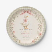 Vintage Silly Goose Coquette Rosa Baby Shower