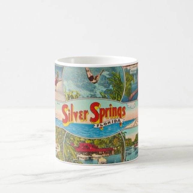 Vintage Silver Springs-attraktion  Kaffemugg (Center)