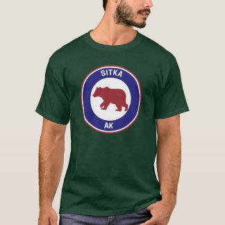Vintage Sitka Alaska i överstorlek T Shirt