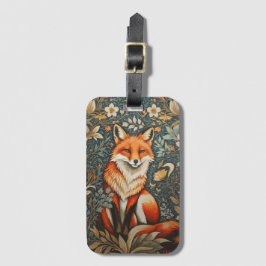 Vintage Sitta Fox William Morris Inspired Blommigt Bagagebricka