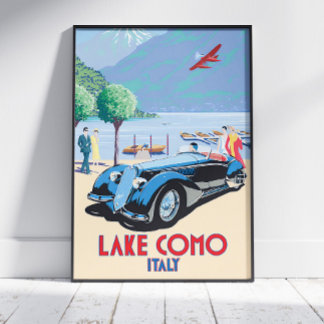 Vintage Sjö Como-reklamen Poster