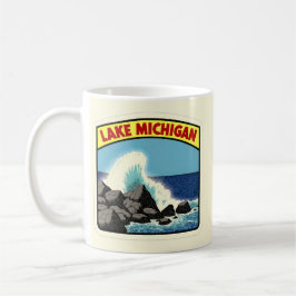 Vintage Sjö Michigan Kaffemugg