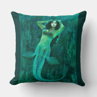 Vintage Sjöjungfru Cushion Kudde
