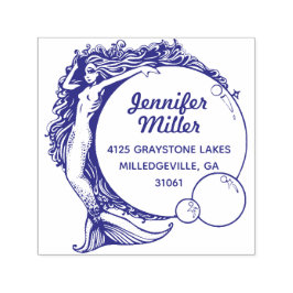 Vintage Sjövålds Returadress Stämpel Självbläckand