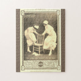 Vintage sjuksköterska pussel