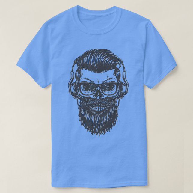 vintage skallhuvud t shirt (Design framsida)
