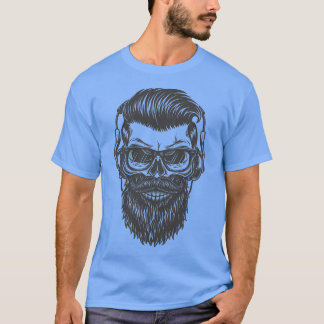 vintage skallhuvud t shirt