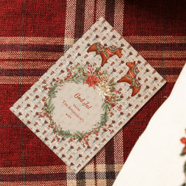 Vintage Skandinavien Kultur Konst Dalarna jul Helg Vykort