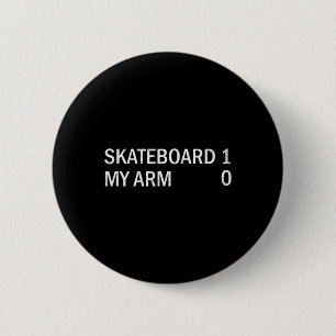 Vintage Skateboard 1 Min Arm 0 Skateboardåkning Sk Knapp