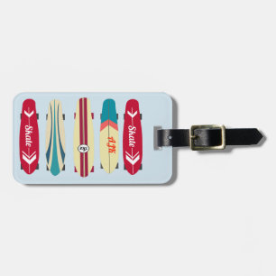 Vintage Skateboard Bagagebricka