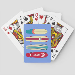 Vintage Skateboard Casinokort