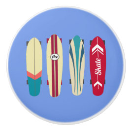 Vintage Skateboard Knopp