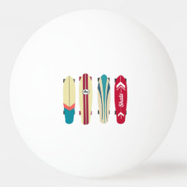 Vintage Skateboard Pingisboll