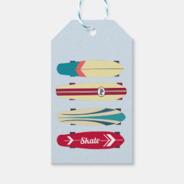 Vintage Skateboard Presentetikett