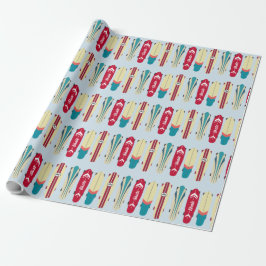 Vintage Skateboard Presentpapper