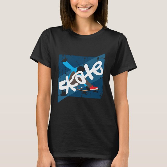 Vintage skateboard t shirt (Framsida)