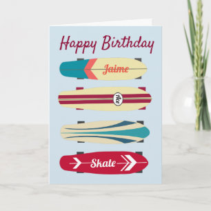 Vintage Skateboards Kort