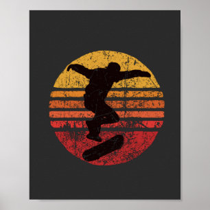 Vintage Skateboatd Poster