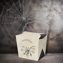 Vintage Skeletal Fladdermus Halloween Presentaskar