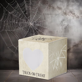 Vintage Skeletal Fladdermus Halloween Presentaskar