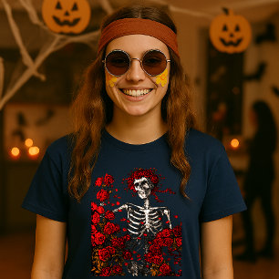 Vintage Skeleton & Ro T Shirt