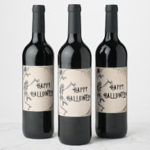 Vintage Skeletons Spider Vuxen Halloween fest