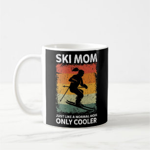 Vintage Ski Mamma som en vanlig kylare Mamma Kaffemugg