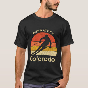 Vintage Ski Purgatory Colorado Berg T Shirt
