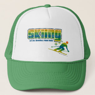 Vintage Ski Stil Keps