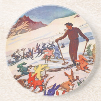 Vintage skidar affischen, Arlberg, St Anton Underlägg
