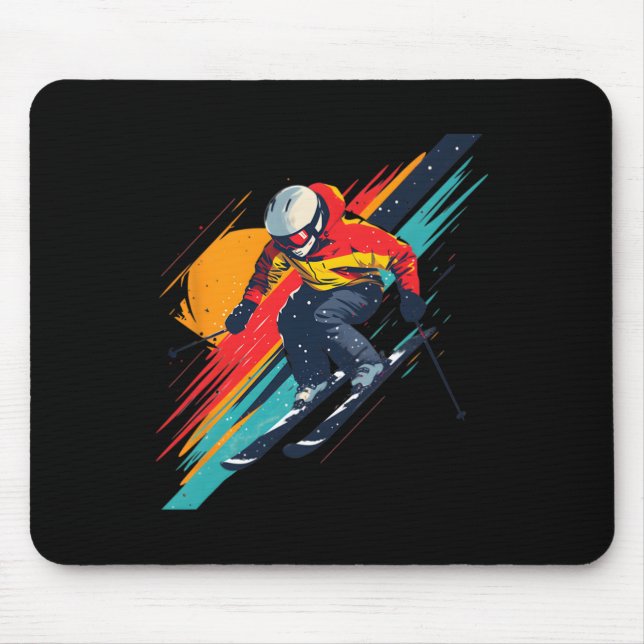 Vintage skidesign - Retro  Musmatta (Framsidan)