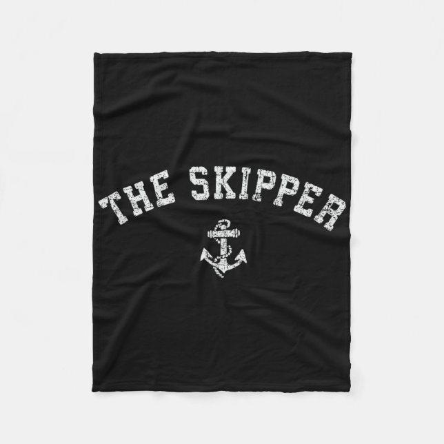 Vintage Skipper T Shirt Fleecefilt (Framsidan)
