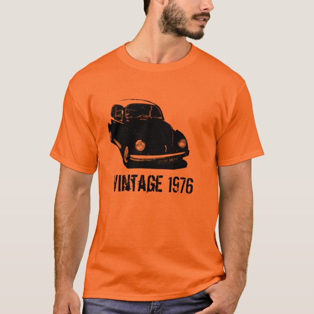 Vintage skjorta för 1976 T Tee (Framsida)